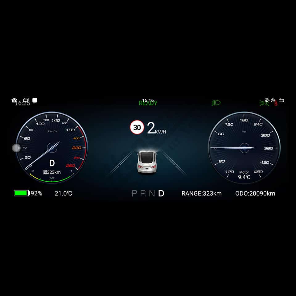 10.25" Touch Screen Model Y, 10.25" Touch Screen Model 3